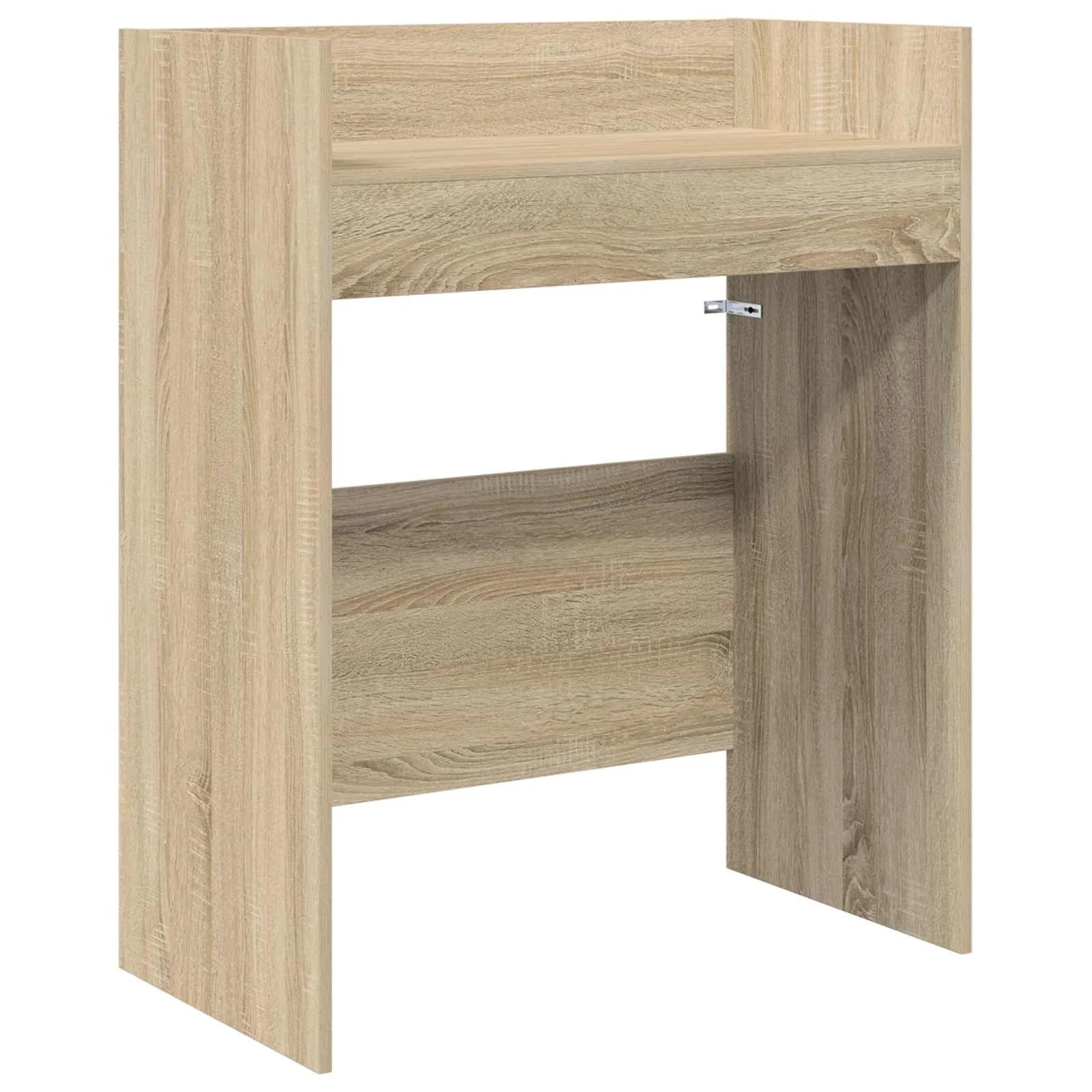 DJ miza Sonoma hrast 62 x 45 x 102 cm Inženirski les - slika 2