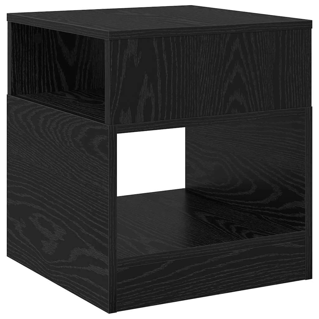 Stranska miza Črna Orehovina 40,5 x 40 x 45 cm Inženirski les - slika 2