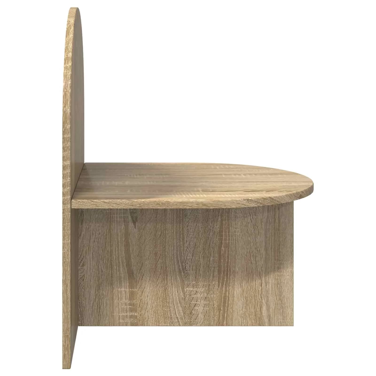 Nočna omarica 2 kos Sonoma hrast 48 x 49 x 65 cm - slika 7