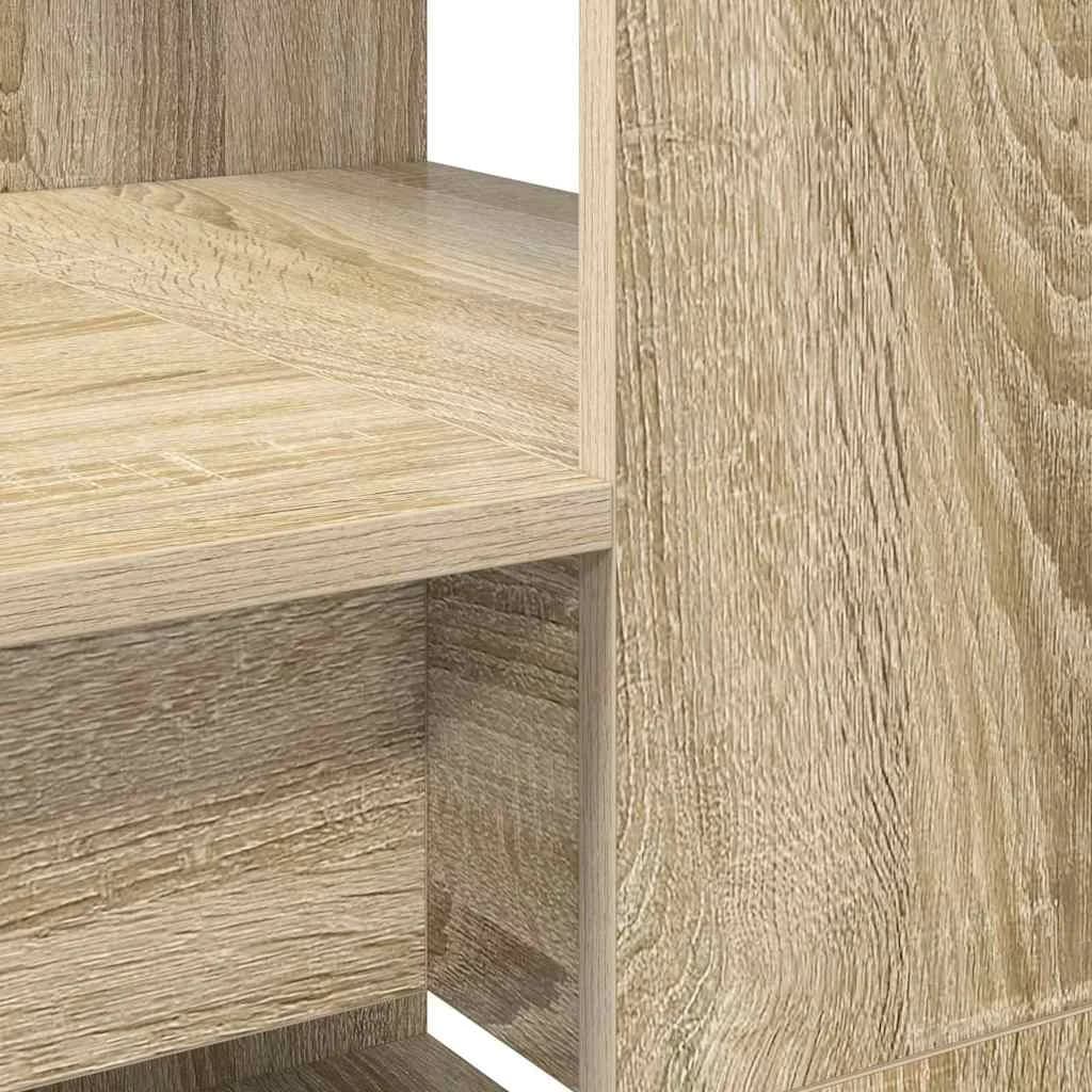 Miza Sonoma hrast Inženirski les 113 x 54 x 120 cm - slika 8