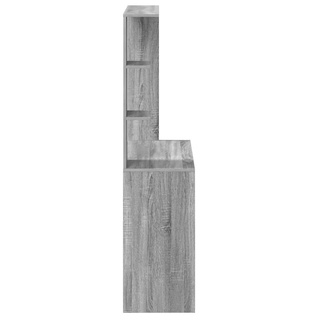 Miza Siva Sonoma Inženirski les 78,5 x 37 x 154,5 cm - slika 6