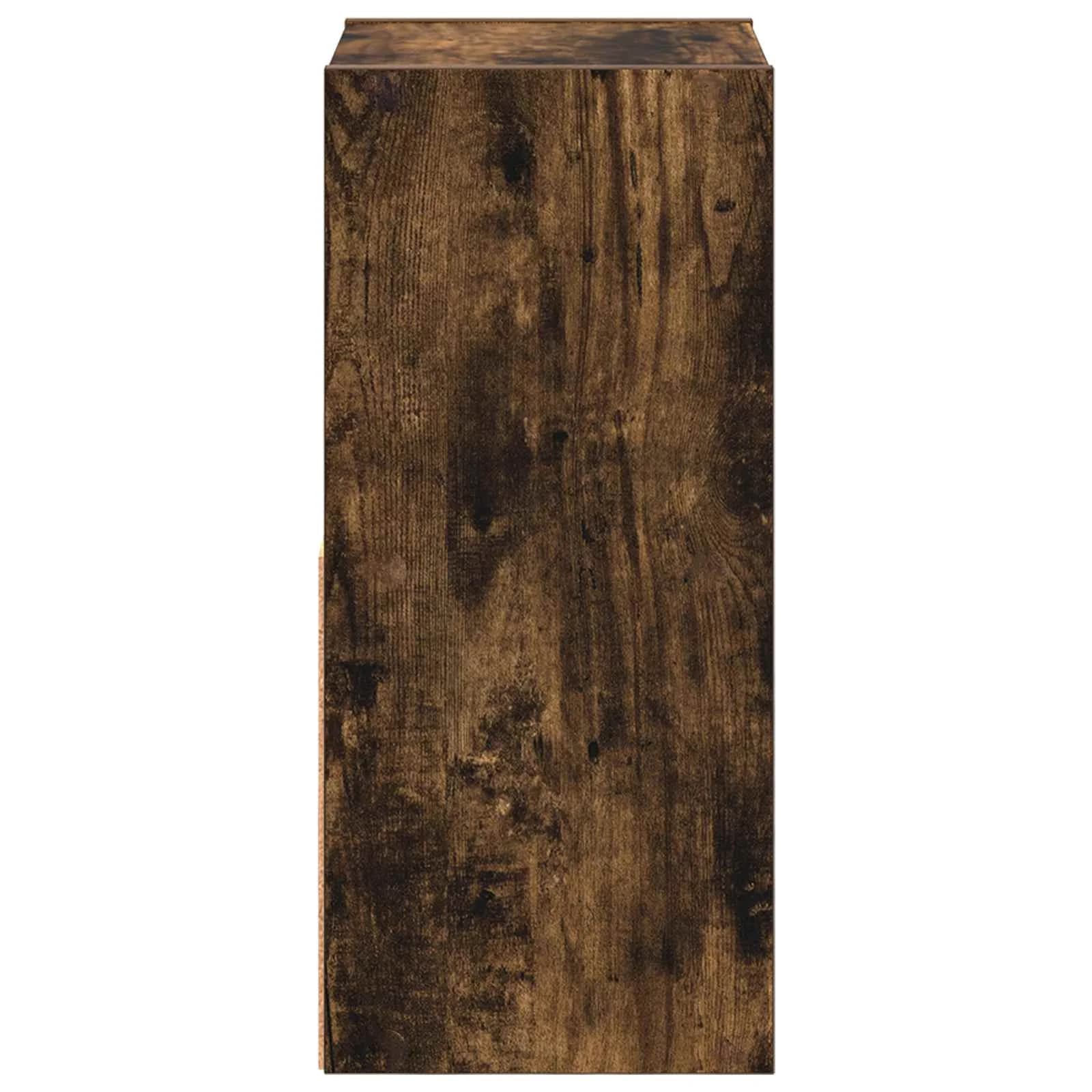 Nočna omarica Dimljeni oreh 25,5 x 22 x 49,5 cm Inženirski les - slika 7