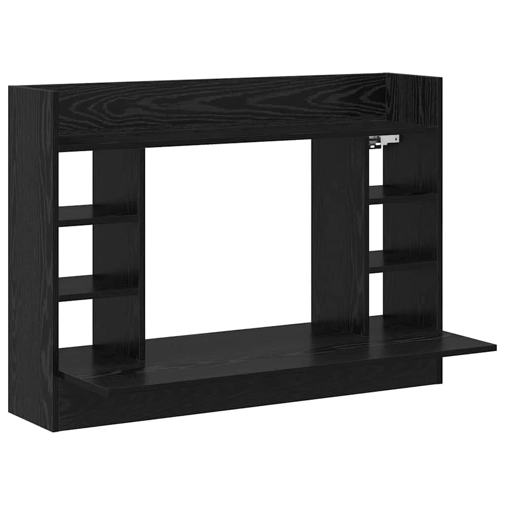 Stenska miza Črni hrast Inženirski les 105 x 48 x 75 cm - slika 2
