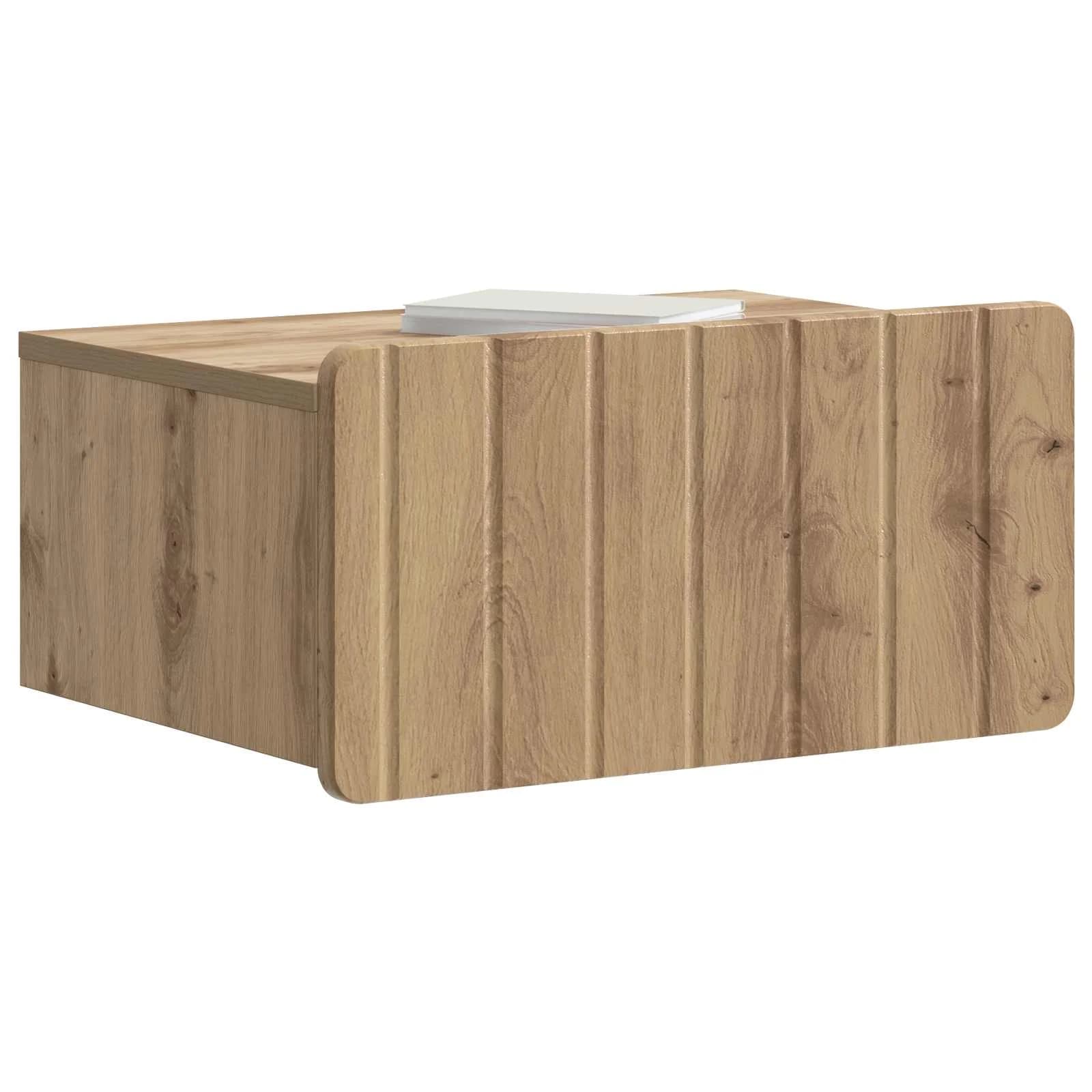 Stenski nočni omarici 2 kos Artisan hrast 49 x 34,5 x 24 cm - slika 3