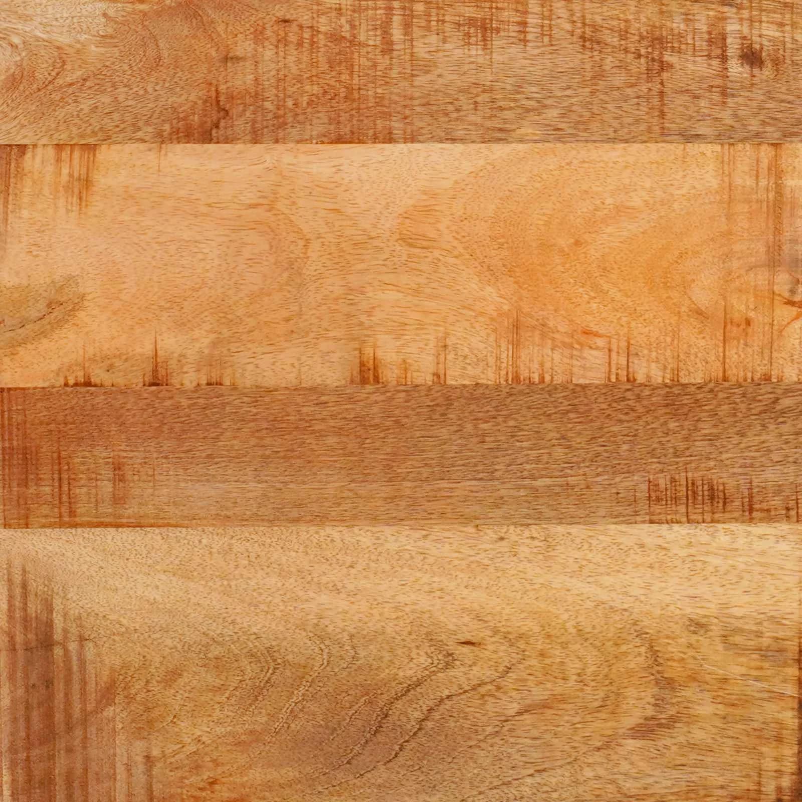 Klubska miza Rjava 80 x 50 x 40 cm Masiven les manga - slika 10