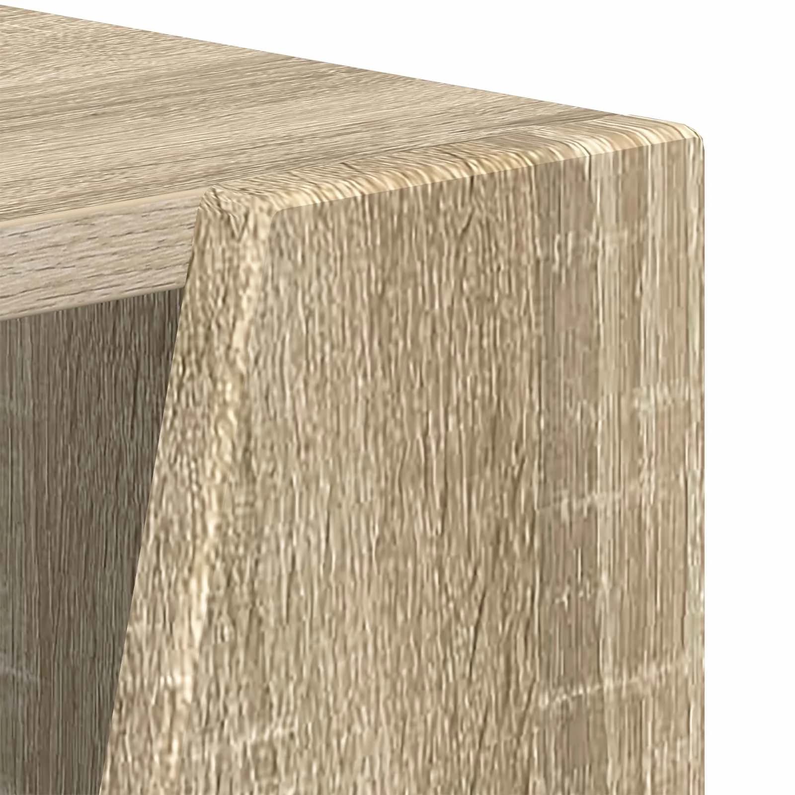 Stranski polic 33 x 32 x 70,5 cm Inženirski les Sonoma hrast - slika 8