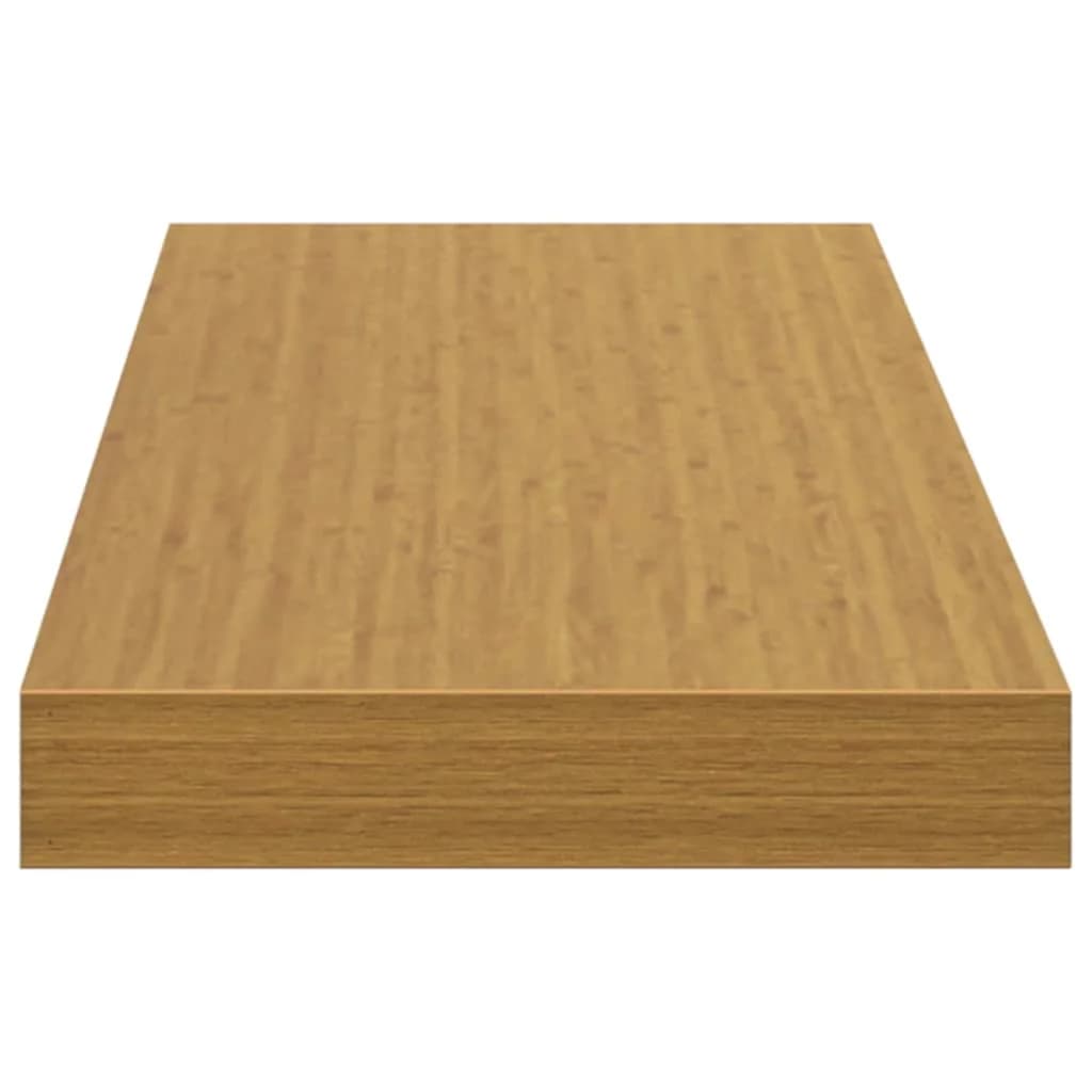 Stenska polica Montaža za steno 4 kos Bež 90 x 23,5 x 3,8 cm - slika 8