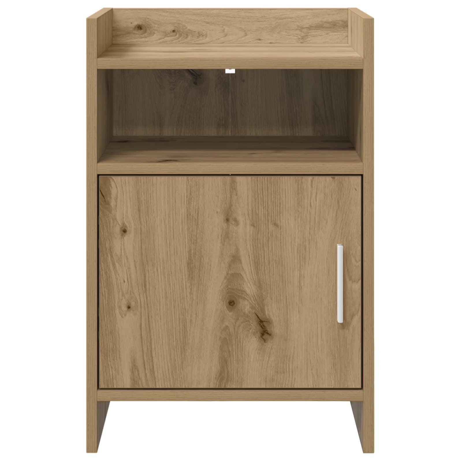 Posteljne mize 2 kos Artisan hrast 40 x 36 x 60 cm - slika 4