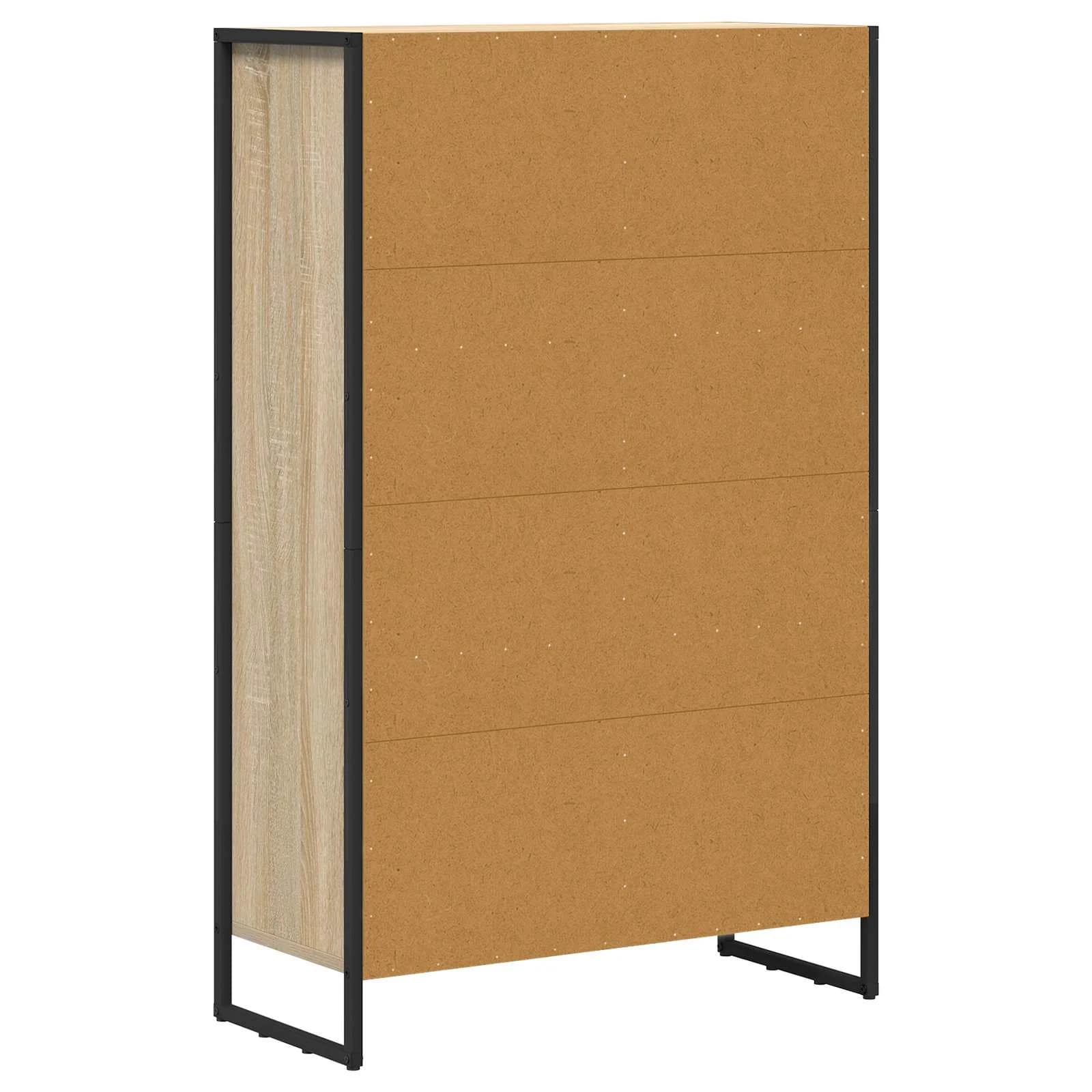 Knjigovni omar 99,5 x 30 x 108,5 cm Inženirski les Sonoma - slika 7