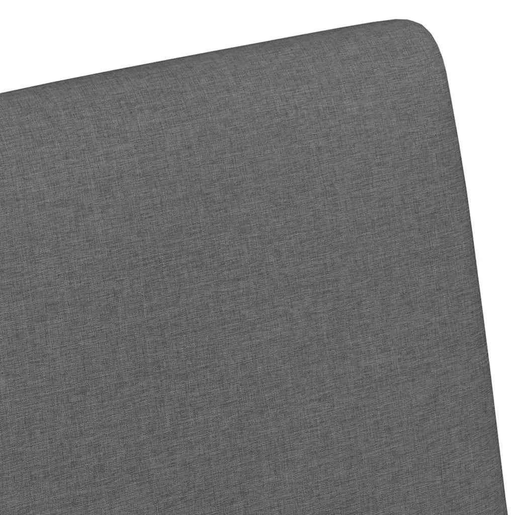 Jedilni stoli s kolesi 2 kos blago Temno siva 57 x 66 x 94 cm - slika 8