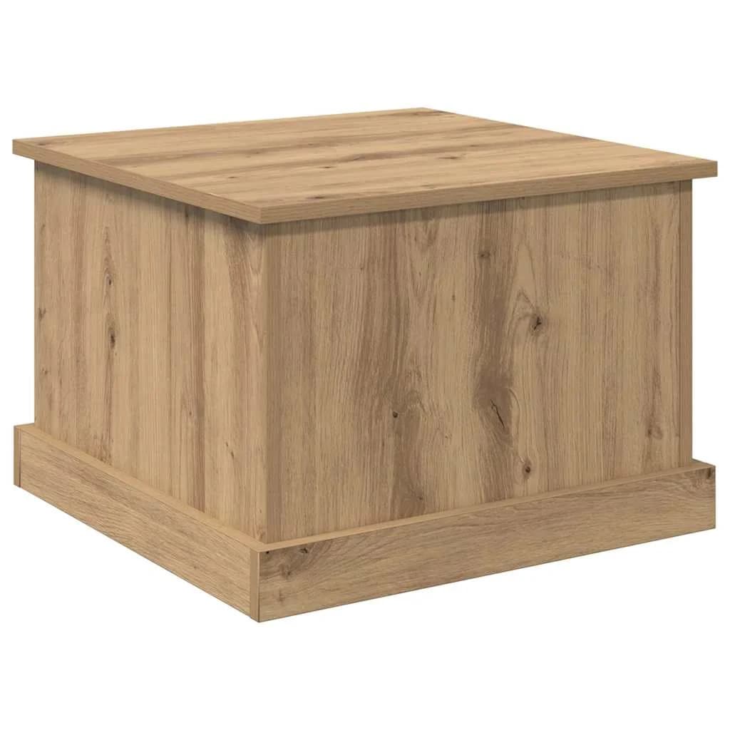Klubska miza Umetni hrast 50 x 50 x 35 cm Inženirski les - slika 8
