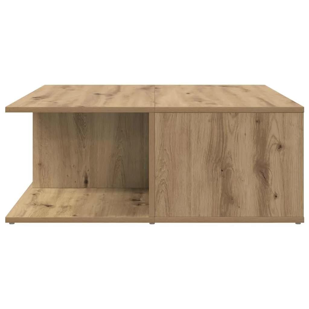 Klubska miza artisan hrast 80 x 80 x 31 cm Inženirski les - slika 7