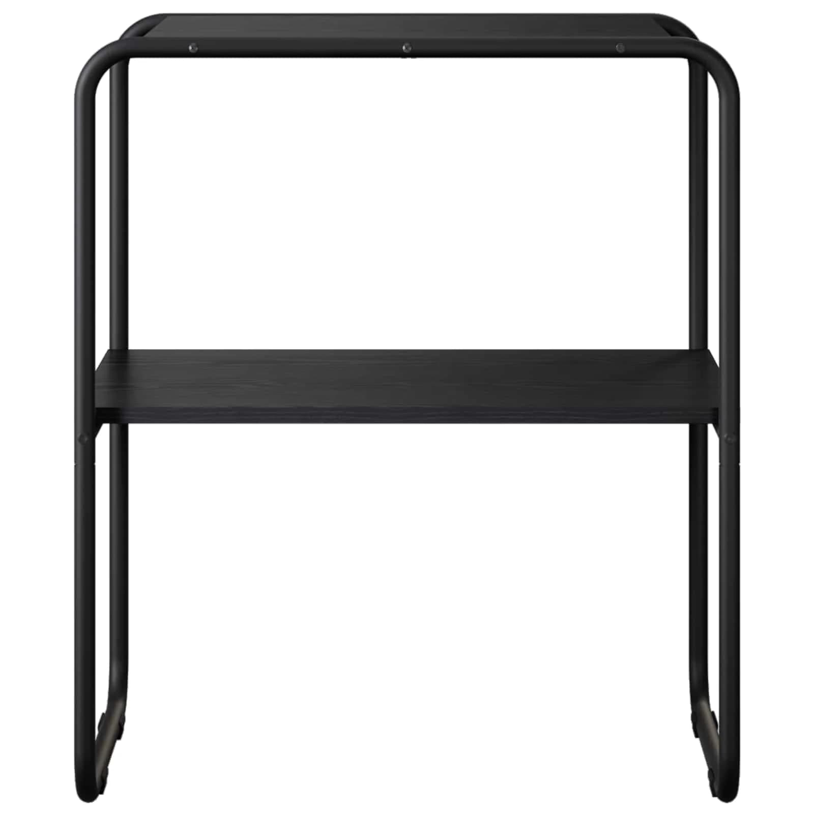 Konzolna miza Črni hrast 80 x 42,5 x 70 cm Inženirski les - slika 4