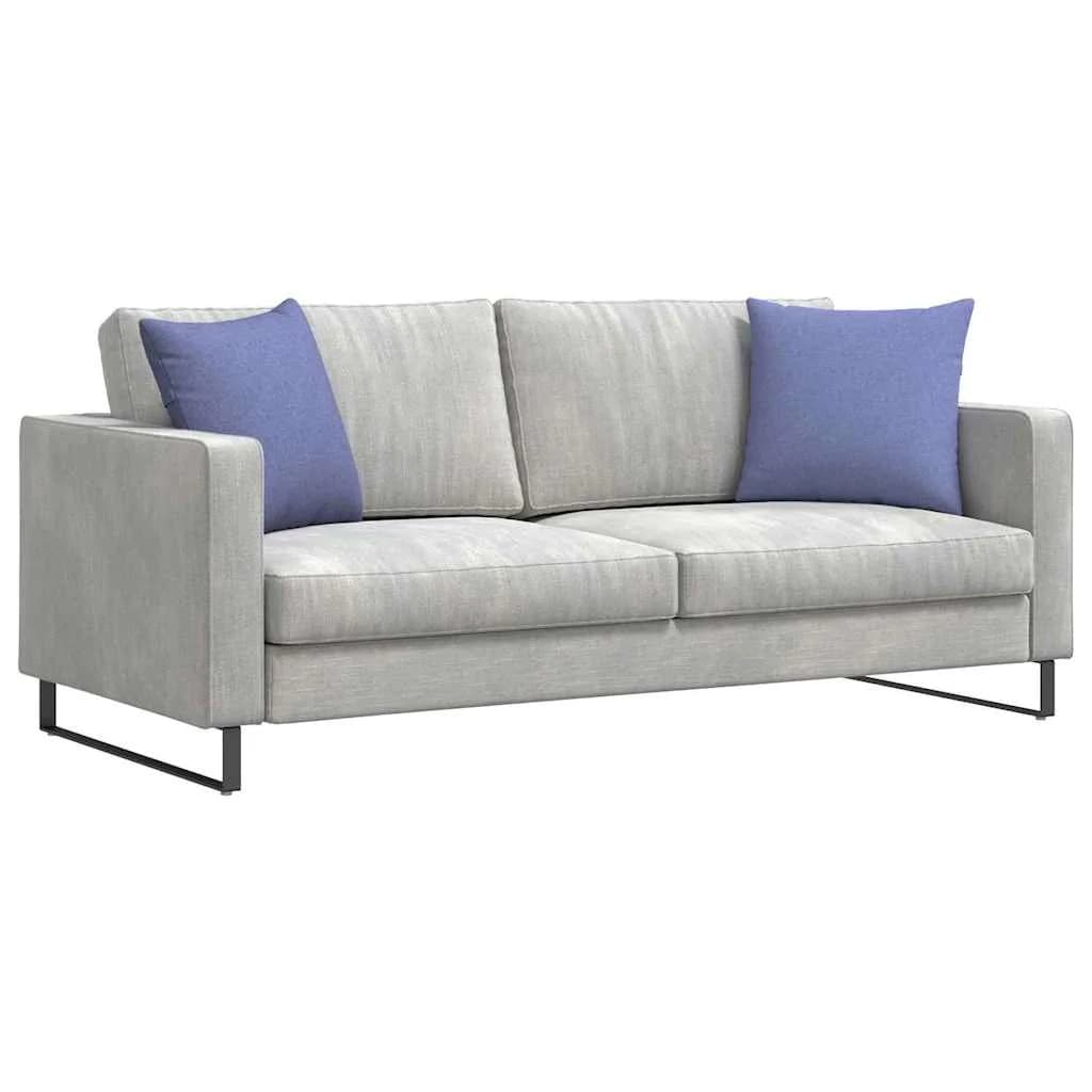 Blazine za kavč 2 kos blago Jeans modra 45 x 45 cm - slika 3