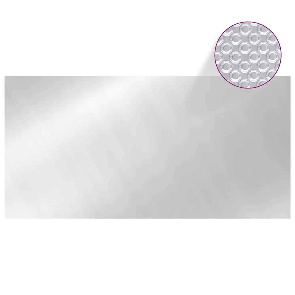 Pokrivalo za bazen srebrno 549x274 cm PE - slika 2