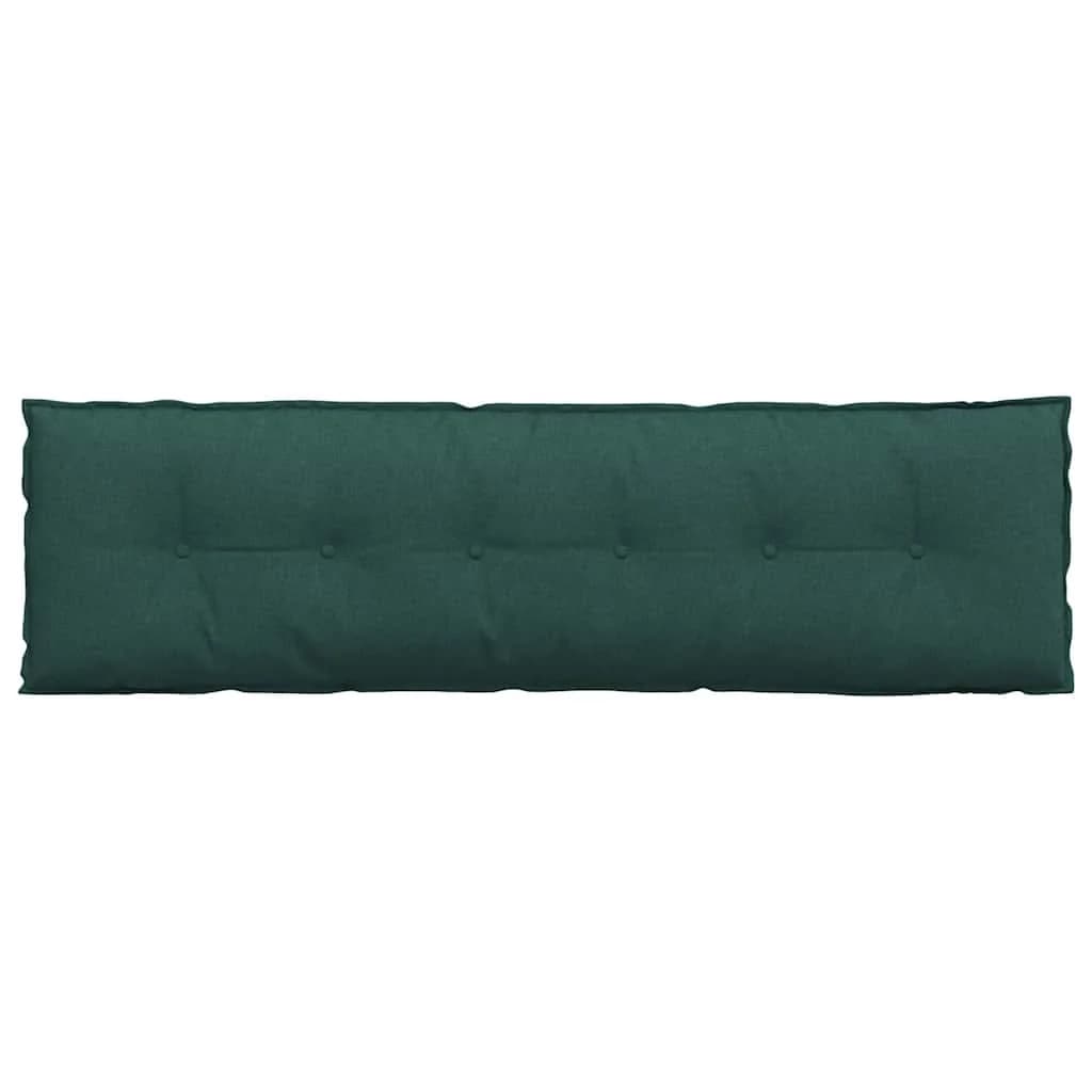 Poglavni vzglavnik Temno zelena 180 x 19 x 50 cm blago - slika 6