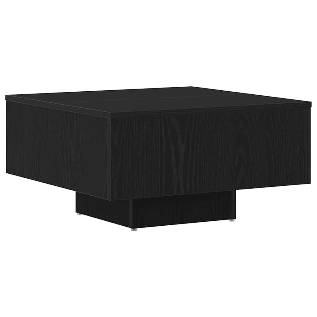 Klubska miza Črna Orehovina 60 x 60 x 31,5 cm Inženirski les - slika 2