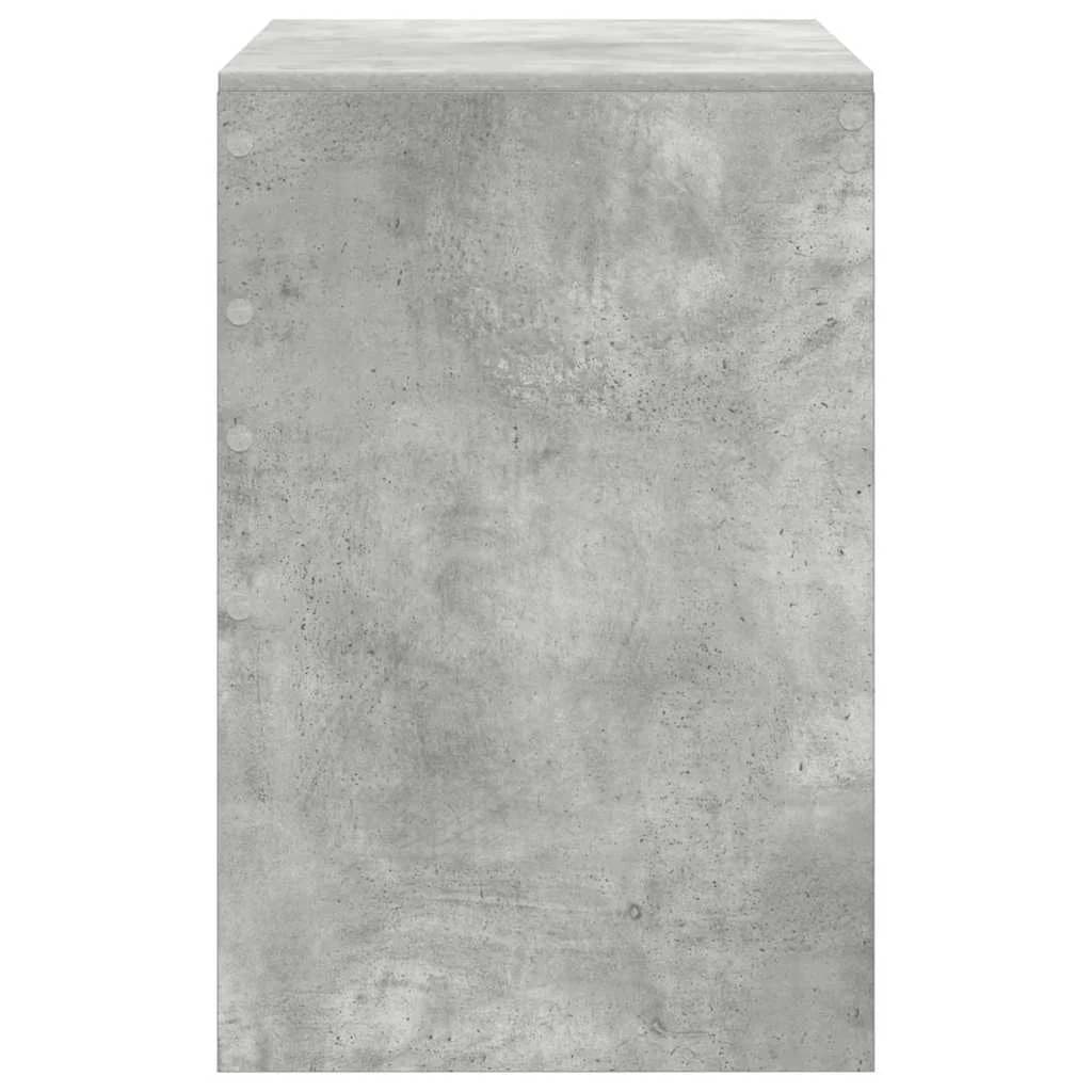 Miza Betonsko siva 100 x 50 x 76 cm - slika 6