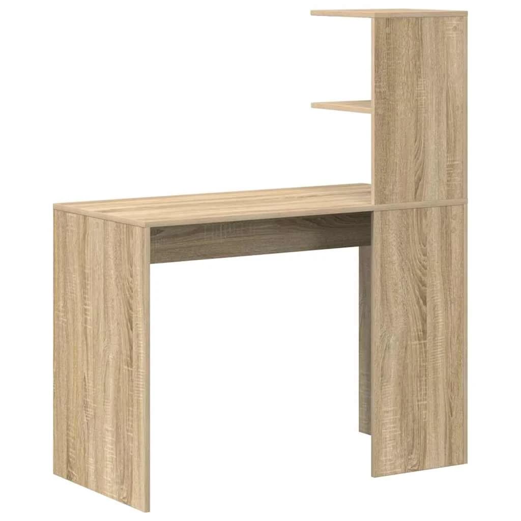 Miza Sonoma hrast Inženirski les 102 x 50 x 124 cm - slika 7