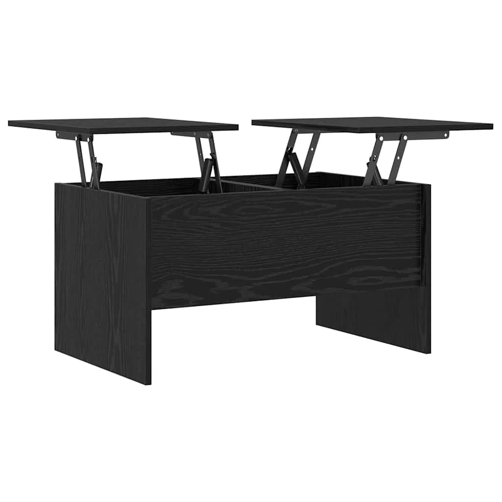 Klubska miza Črna Orehovina 102 x 50,5 x 46,5 cm Inženirski les - slika 5