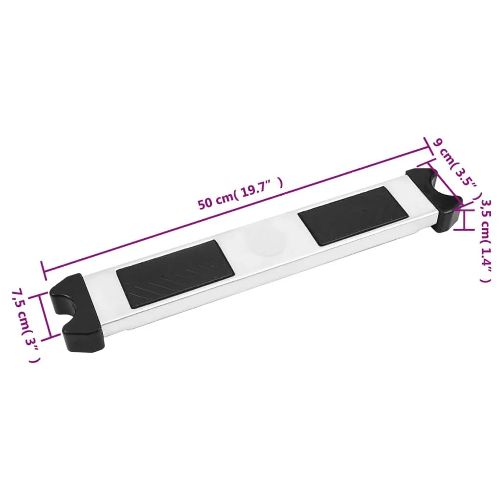 Prečka za bazenske lestve 50x9x3,5 cm 304 nerjaveče jeklo - slika 6