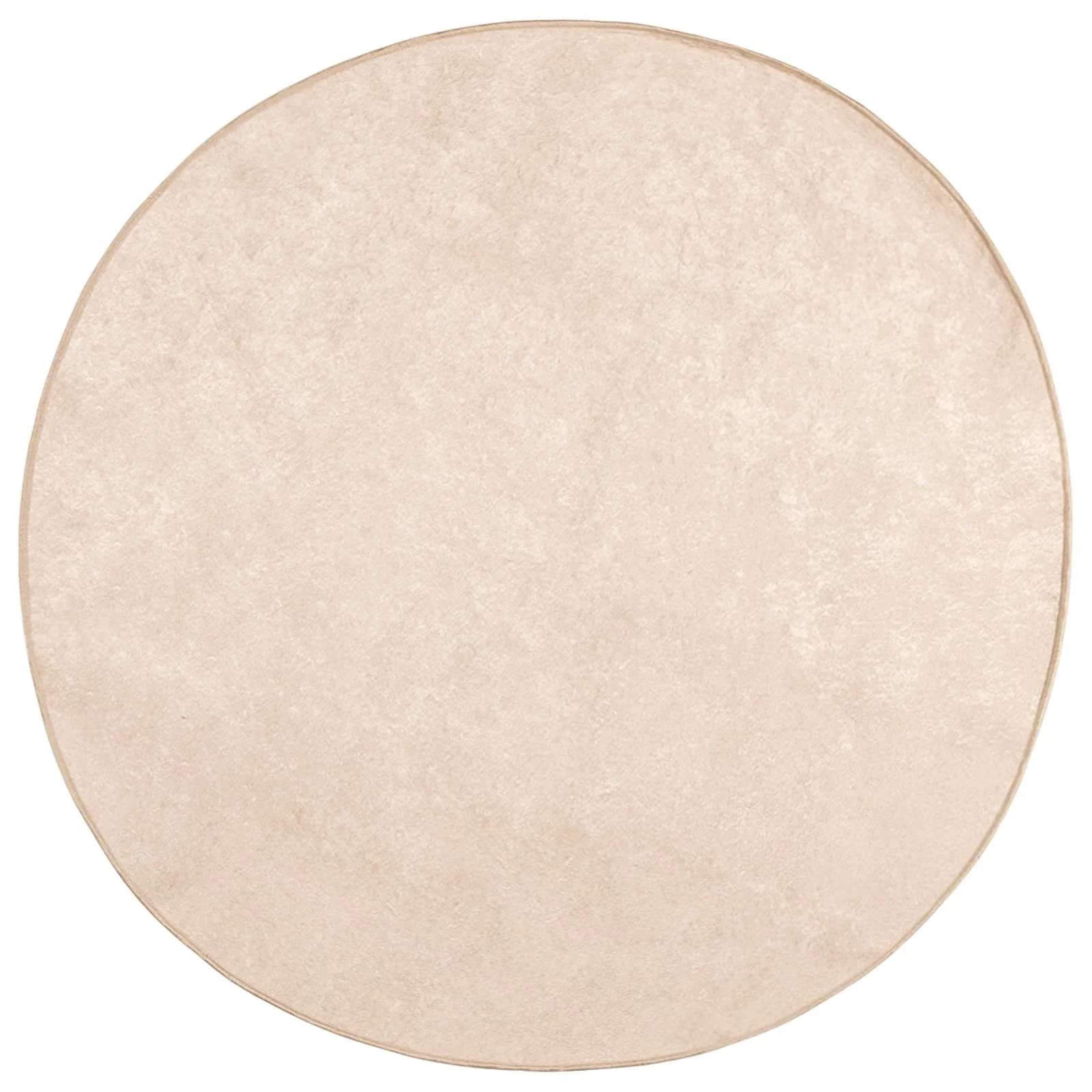 Preproga runner MARSA krema 120 x 120 cm Poliester in PVC - slika 2