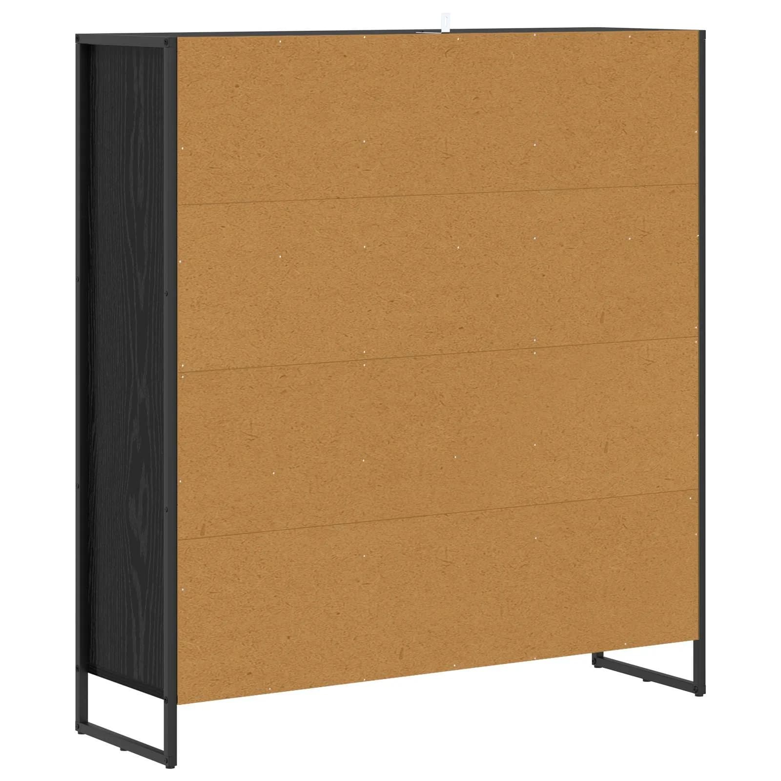 Knjigovni omar 99,5 x 30 x 108,5 cm Inženirski les - slika 7
