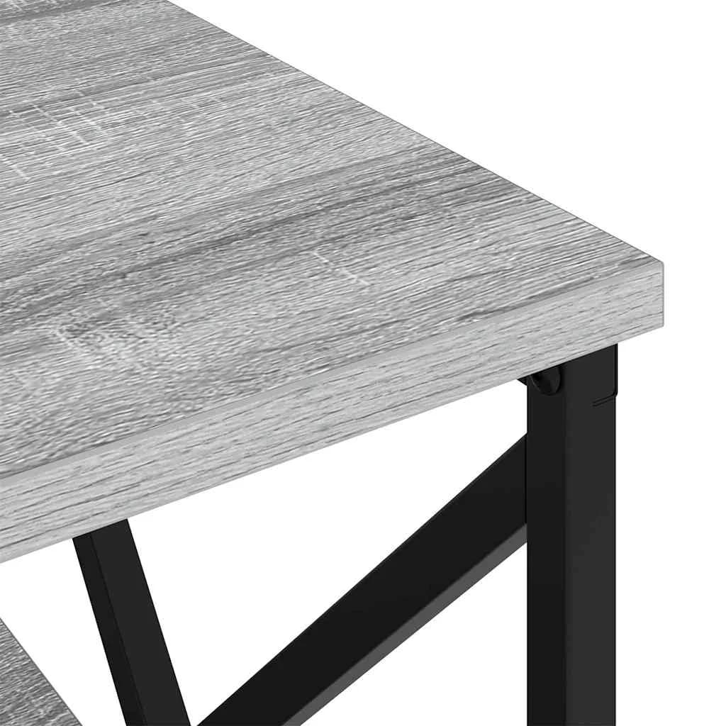 Nočna omarica 2 kos Siva Sonoma 41,5 x 40,5 x 55 cm - slika 11