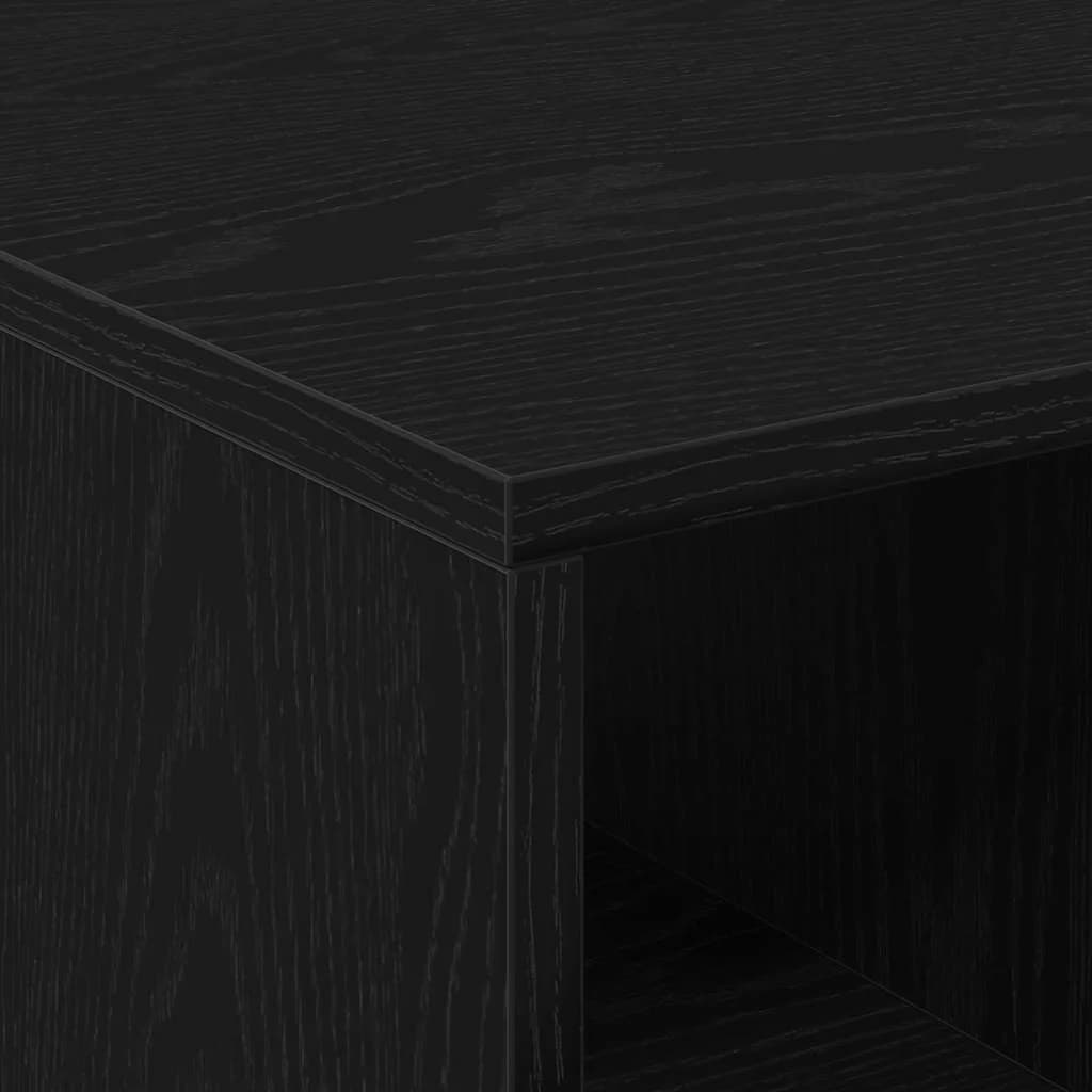 Klubska miza Črna Orehovina 90 x 50 x 36.5 cm Inženirski les - slika 10
