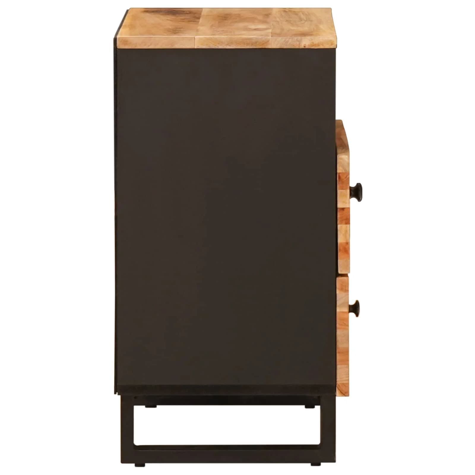 Posteljna omarica Rjava 50 x 33 x 62 cm Masiven les manga - slika 4