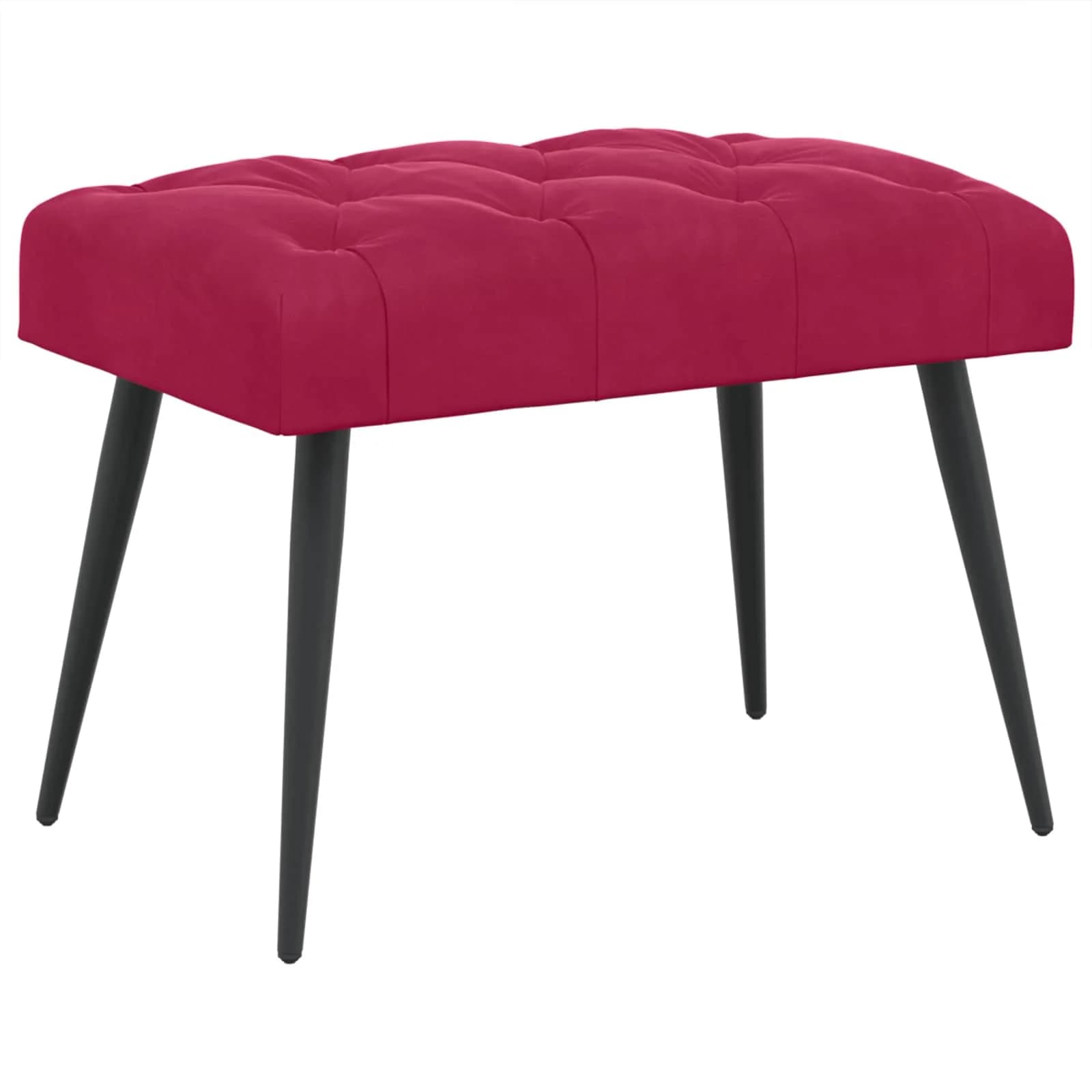 Klop s gumbnim oblazinjenjem Vinorodna rdeča 60 x 40 x 45 cm - slika 2
