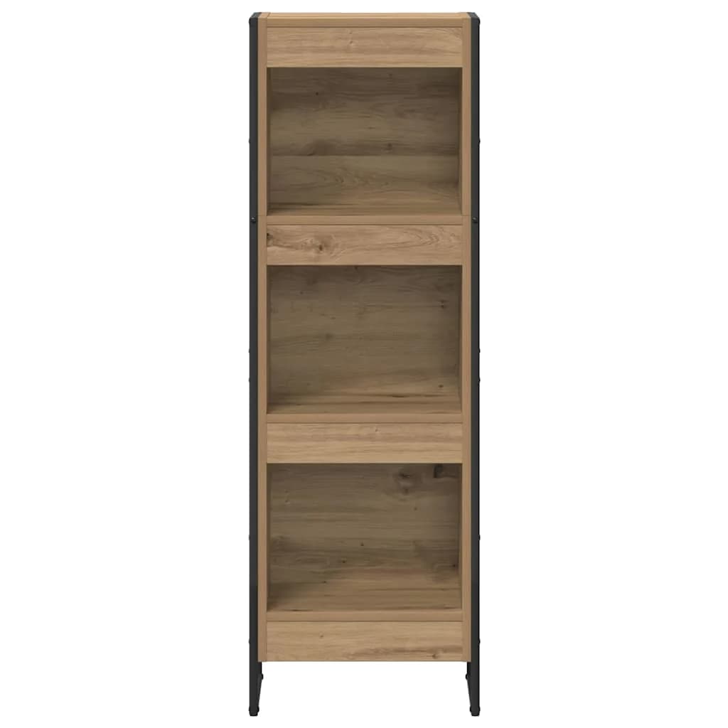 Knjigovni omar 40 x 30 x 121 cm Inženirski les Oreh - slika 5
