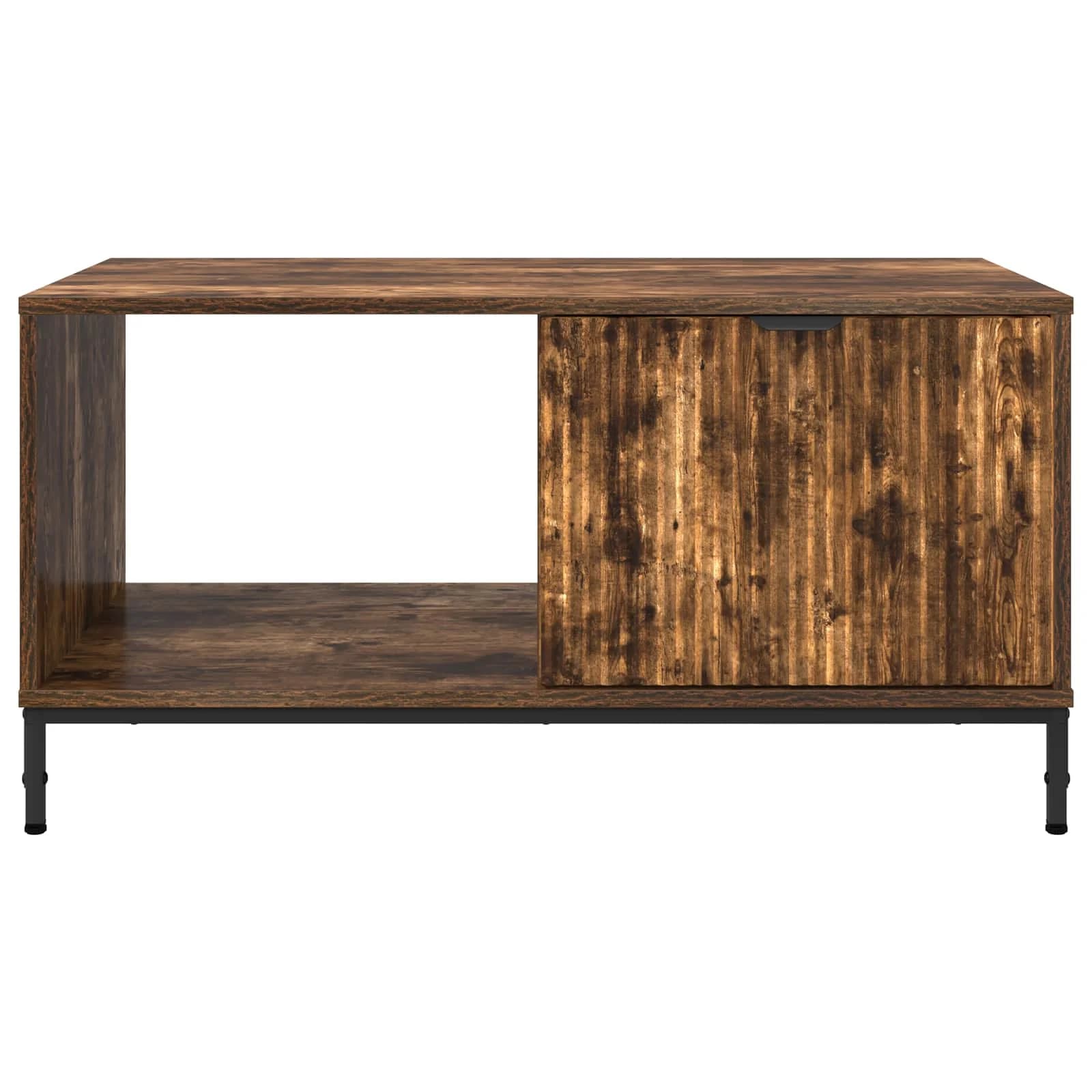 Klubska miza Dimljeni oreh 90 x 49 x 46 cm Inženirski les - slika 6