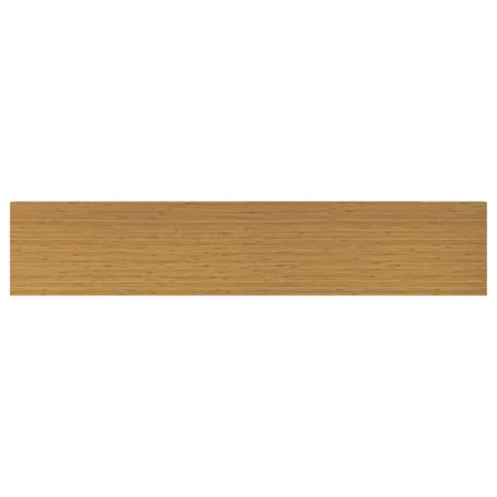 Stenska polica Montaža za steno 4 kos Bež 120 x 23,5 x 3,8 cm - slika 10