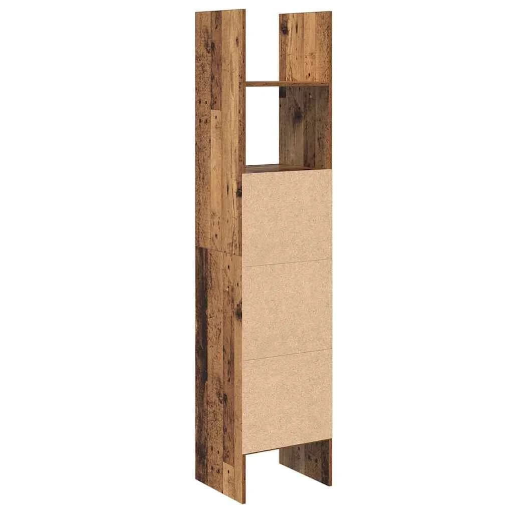 Knjigovni omar 2 nivojev 40 x 35 x 180 cm Inženirski les - slika 8