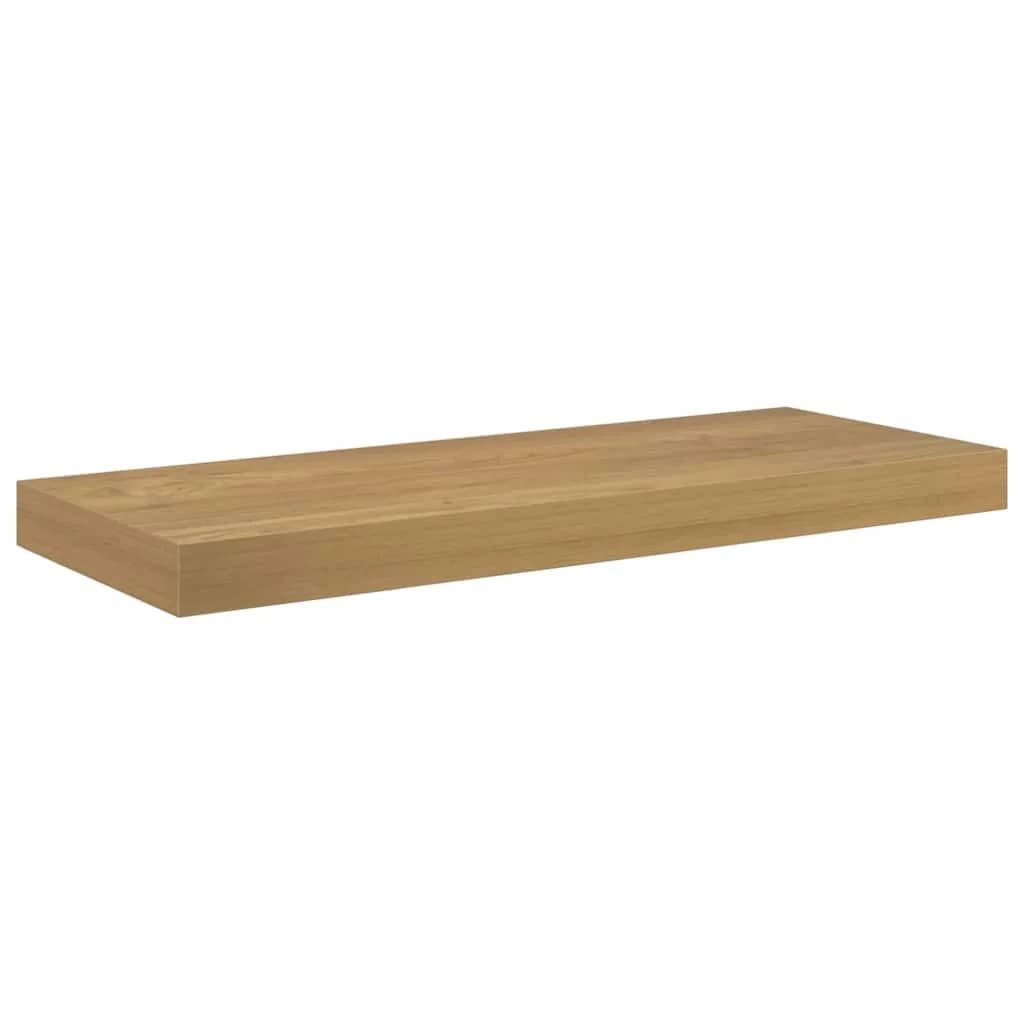 Stenska polica Montaža za steno 4 kos Rjava 50 x 23,5 x 3,8 cm - slika 6