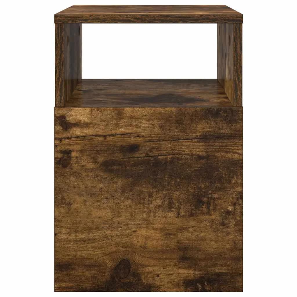 Stranska miza 2 kos Dimljeni oreh 30,5 x 30 x 45 cm - slika 7