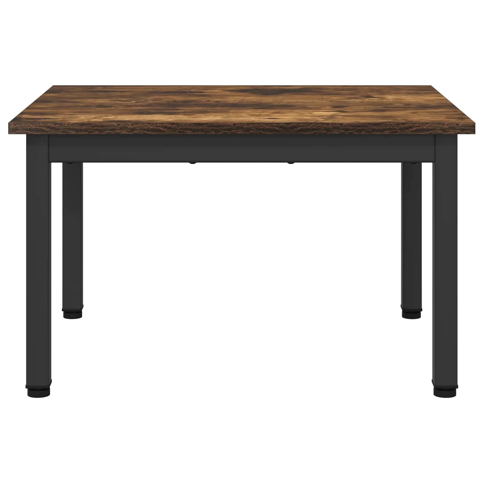 Klubska miza Dimni hrast 60 x 50 x 36 cm Inženirski les - slika 5