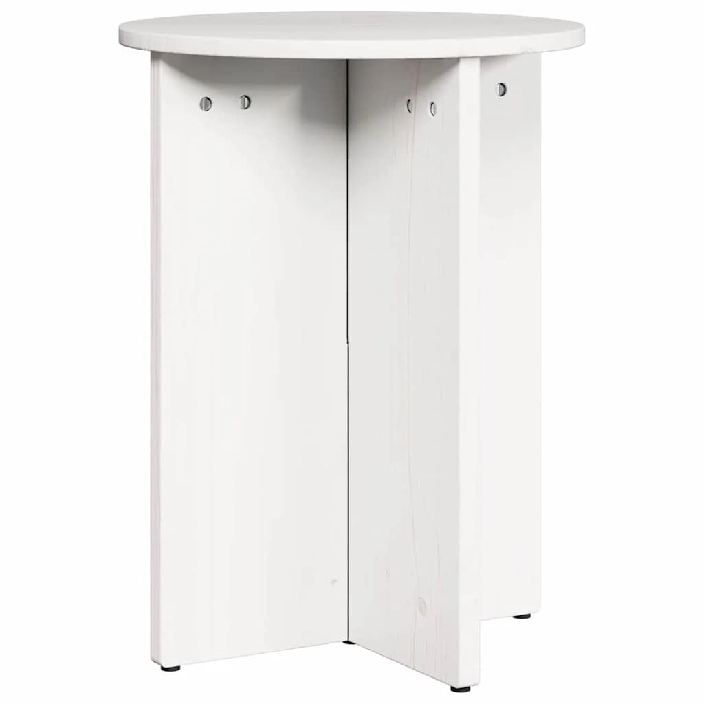 Klubska miza 2 kos Bela 41,5 x 41,5 x 46 cm - slika 5
