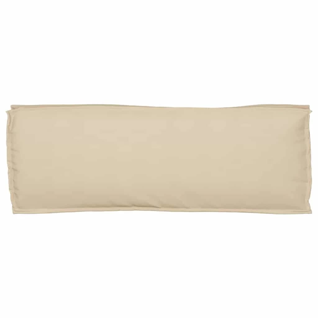 Blazina Bež 110 x 40 x 8 cm Oxford tkanina - slika 5