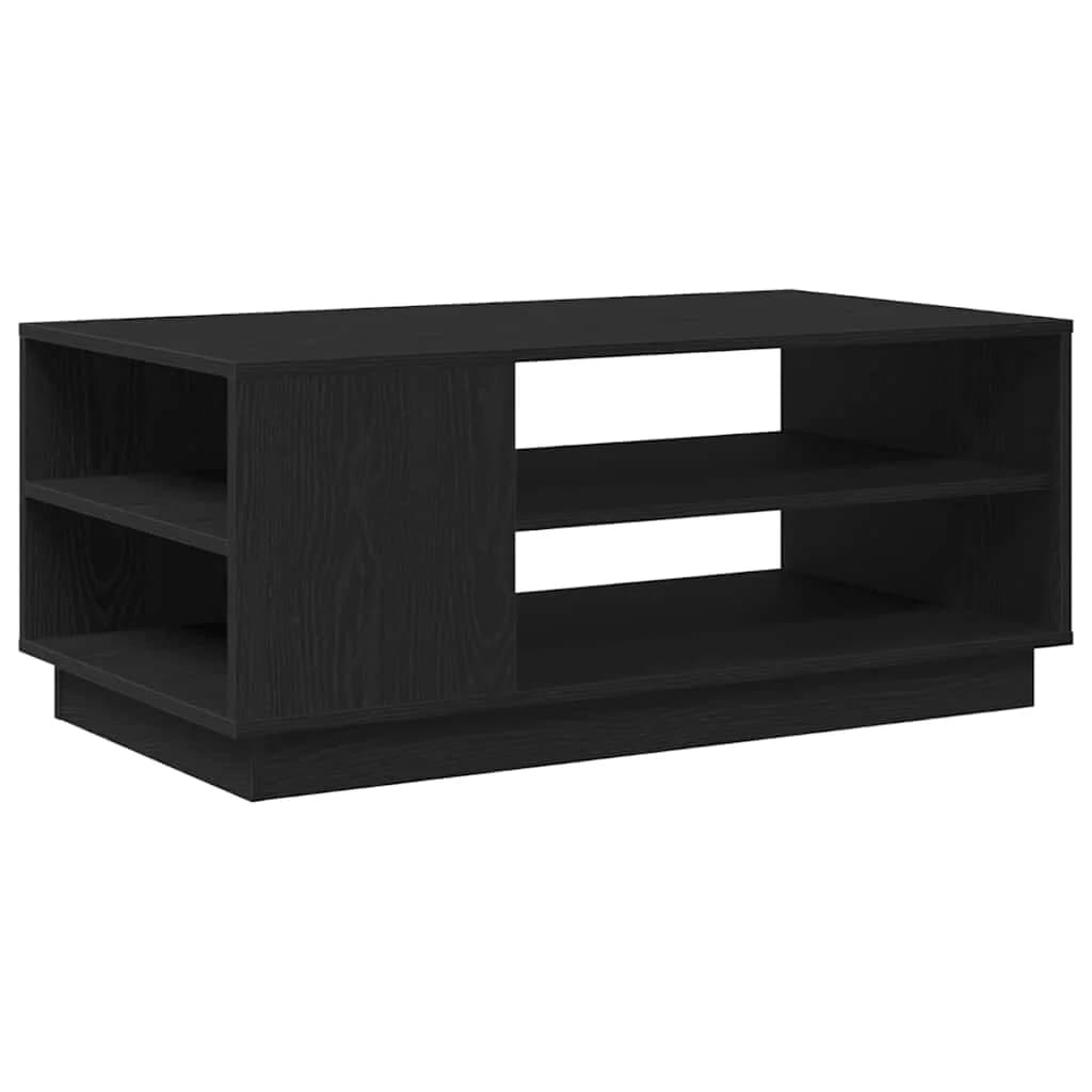 Klubska miza Črna Orehovina 102 x 55 x 43 cm Inženirski les - slika 5