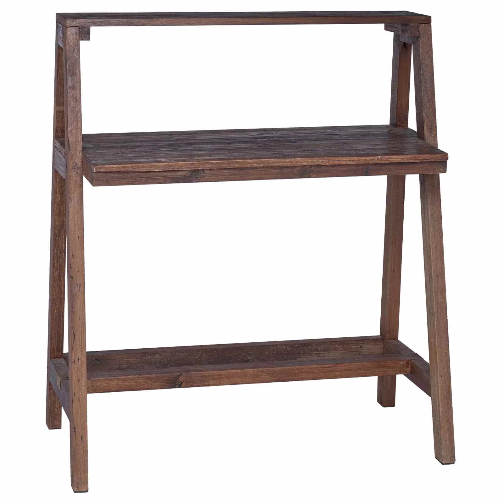 Miza Rjava 90 x 50 x 103 cm Trdna obnovljena les - slika 2