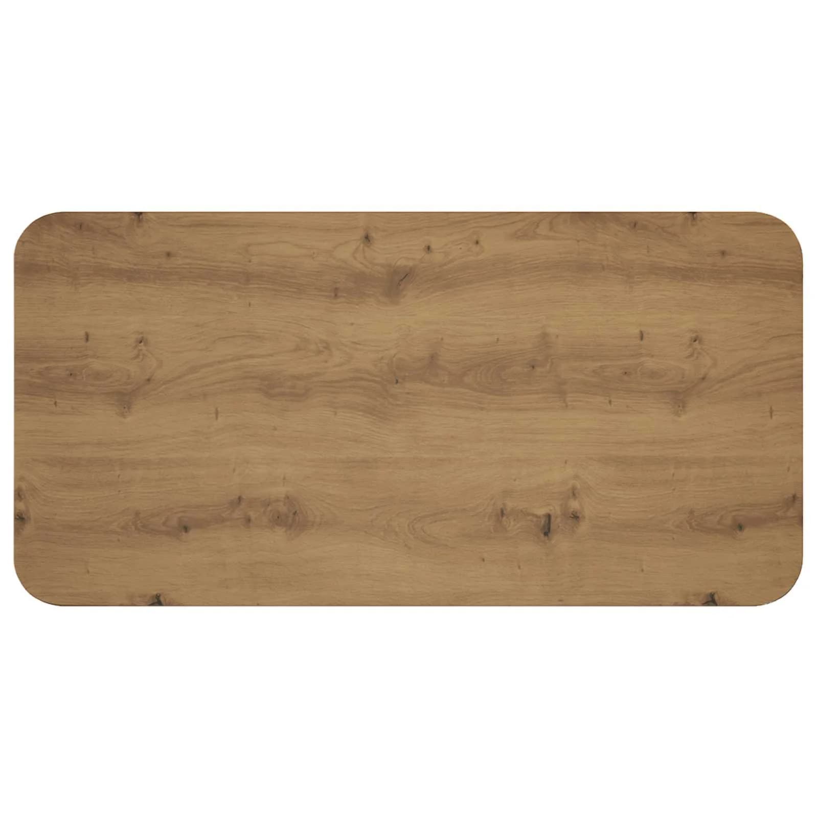 Klubska miza Artisan hrast 100 x 50 x 45 cm Inženirski les - slika 4
