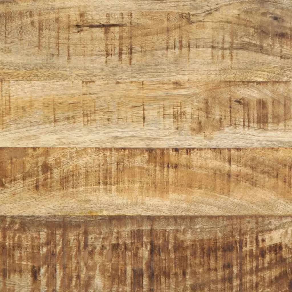 Klubska miza Rjava 90 x 50 x 40 cm Trdna mango les in kovina - slika 12