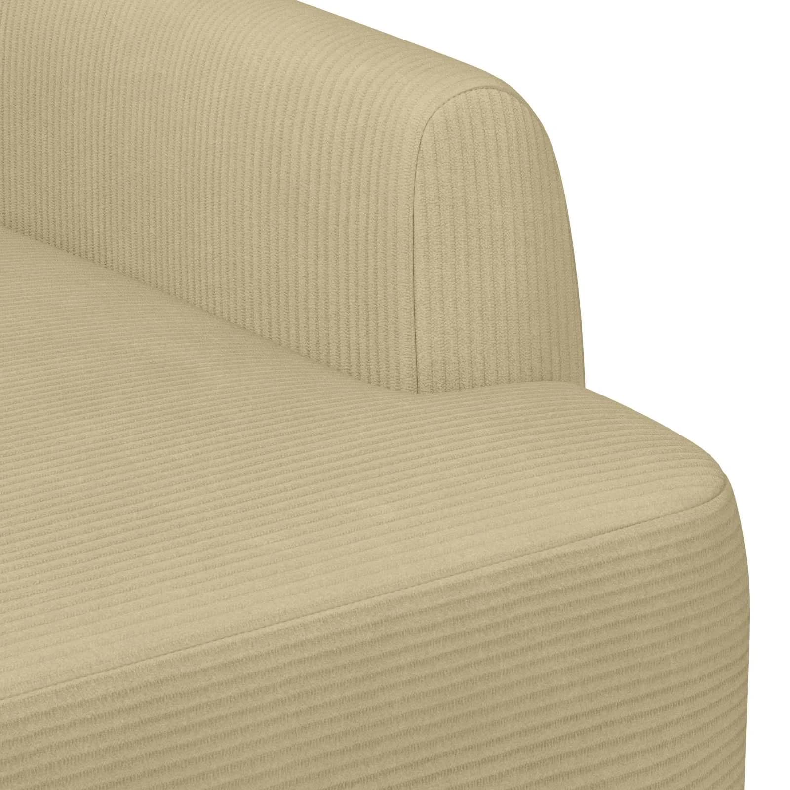 Dvojnica s gumbi Svetlo zelena siva 116 x 67 x 81 cm - slika 6