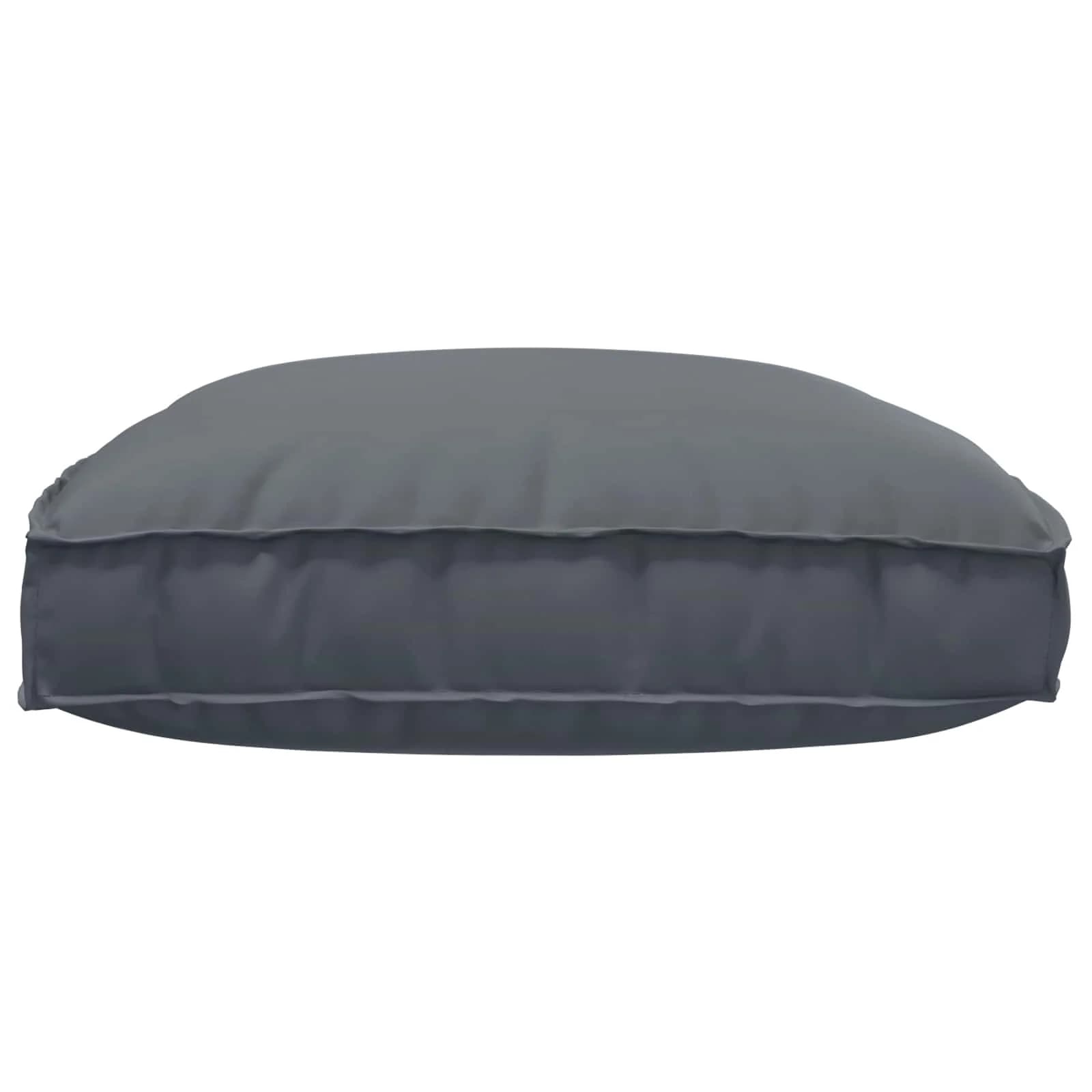 Blazina Antracit 120 x 80 x 12 cm Oxford tkanina - slika 4