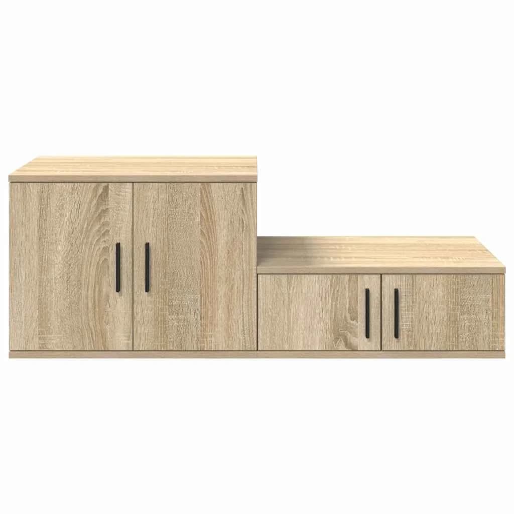 Omarica za shranjevanje 2 kos Sonoma hrast 103 x 41 x 40 cm - slika 7
