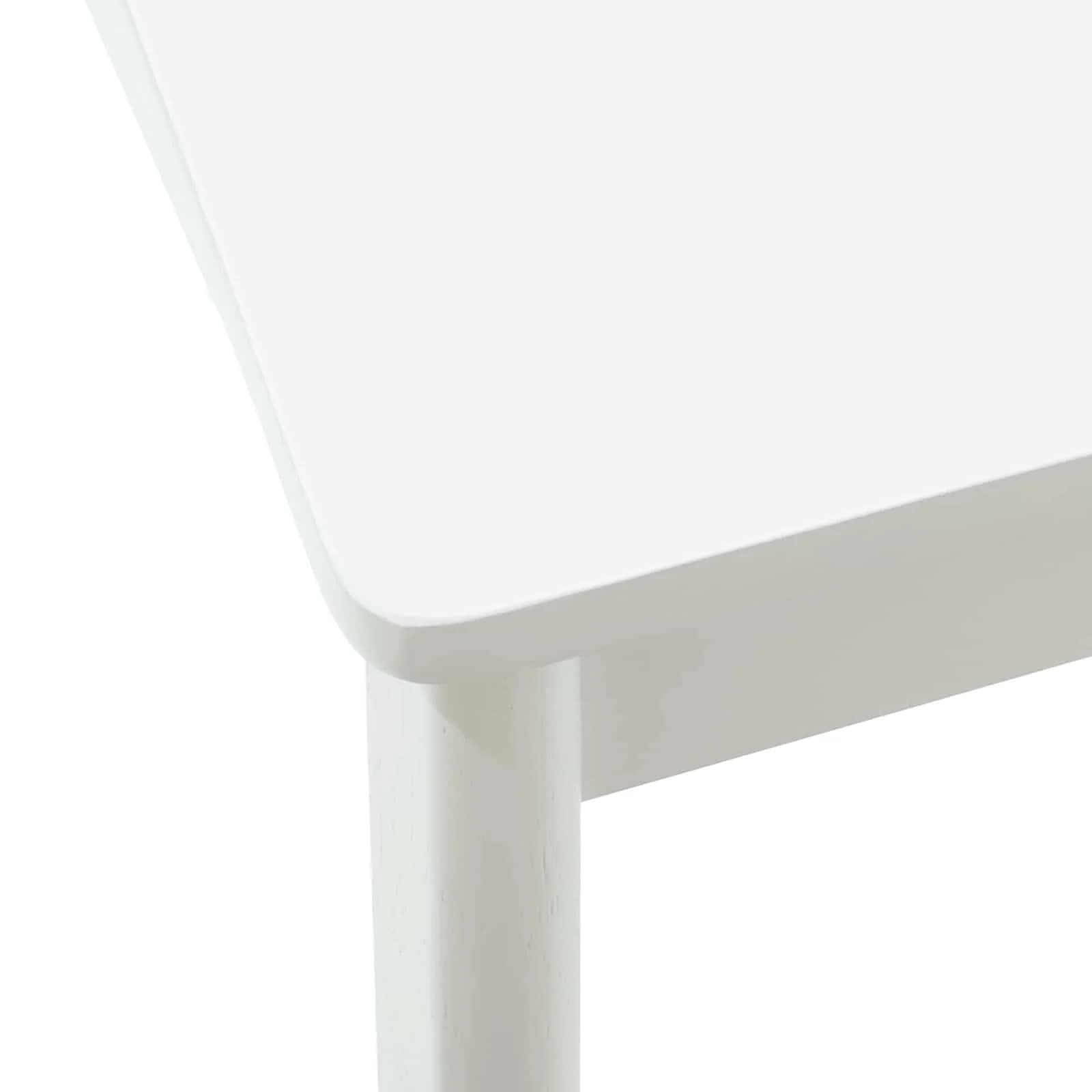 Jedilni stol 2 kos Trda guma Bela 51 x 61 x 80,5 cm - slika 9