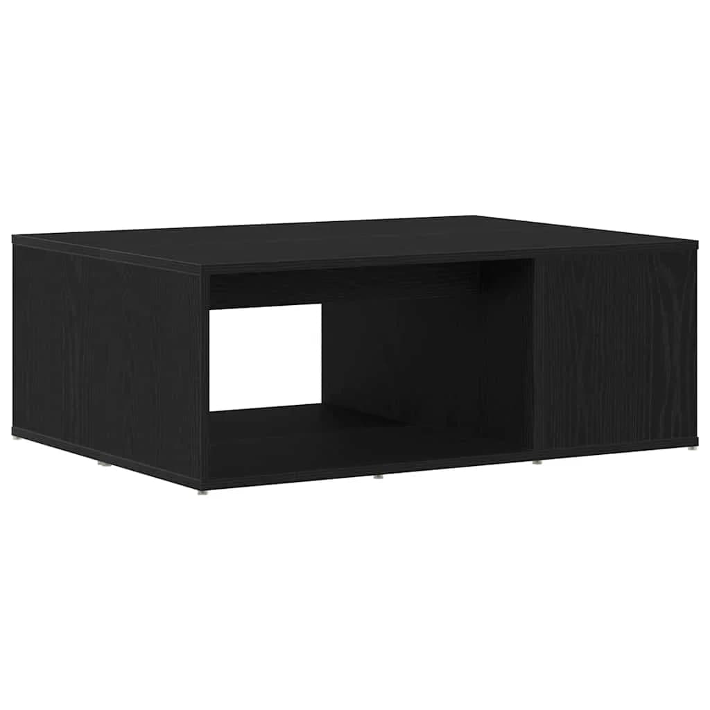 Klubska miza Črna Orehovina 90 x 67 x 33 cm Inženirski les - slika 2