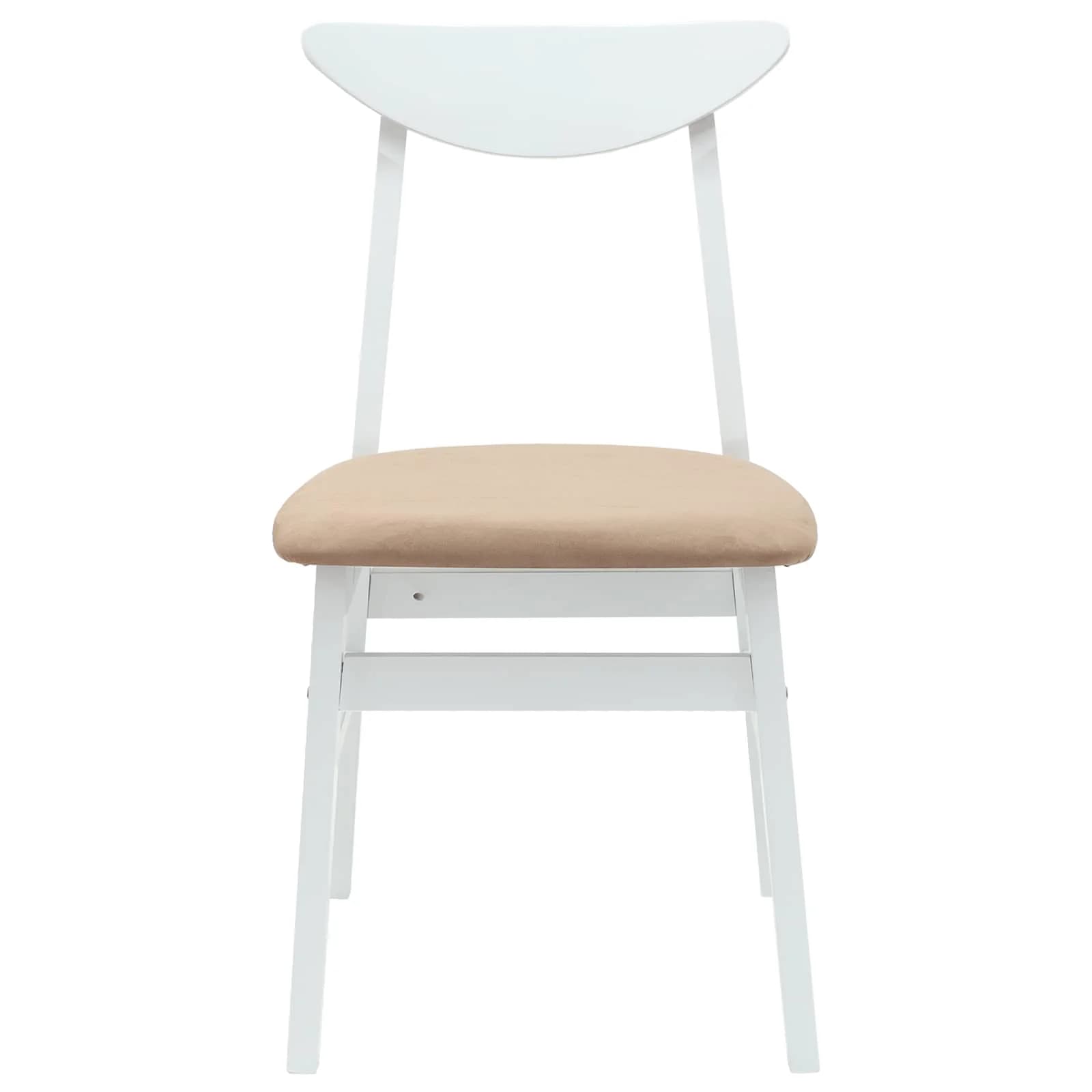 Jedilni stoli 2 kos Masivno gumovo les Bela 42 x 47,5 x 81 cm - slika 5